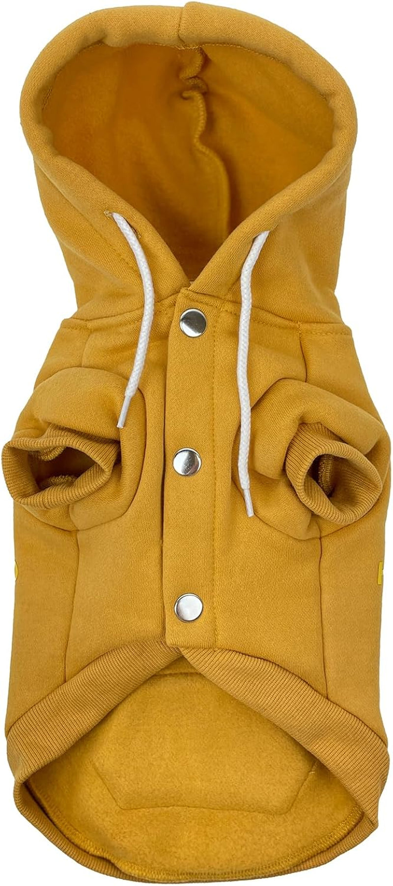 Mt Baw Baw Dog Hoodie, Mustard, 27Cm