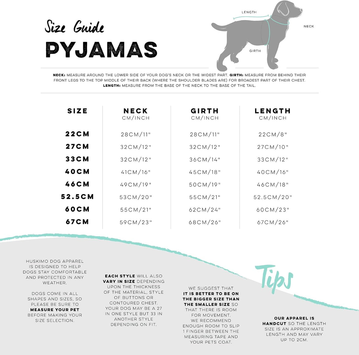 Dog Pyjamas Triangle Blue 40Cm – Soft Dog Pajamas for Winter, Cute Triangle Print, Press-Stud Closure, High Cut Belly, Machine Washable, 8 Size