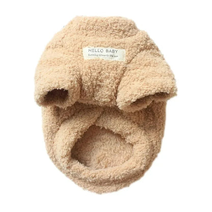 Winter Warm Dog Sweater for Small Dogs Plush Dog Clothes Soft Puppy Coat Jacket Chihuahua Teddy Puppy Clothes Dog Supplies