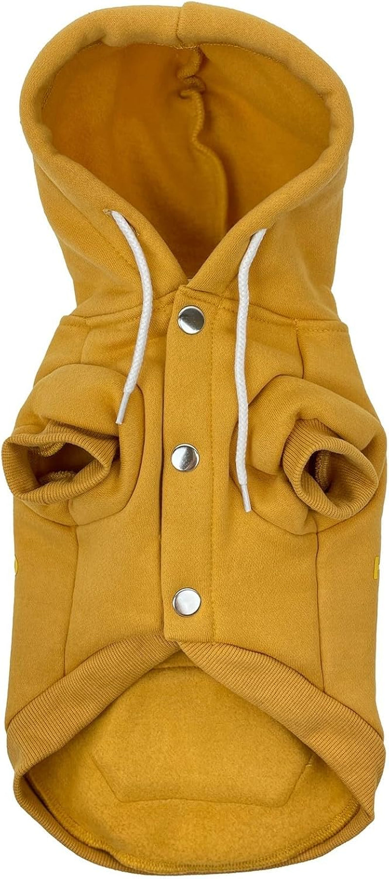 Mt Baw Baw Dog Hoodie, Mustard, 67Cm
