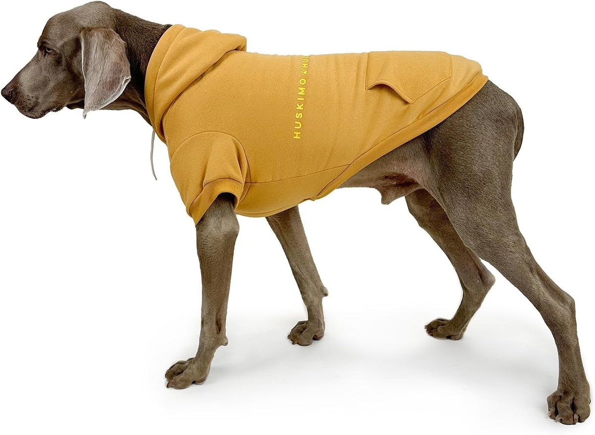 Mt Baw Baw Dog Hoodie, Mustard, 67Cm