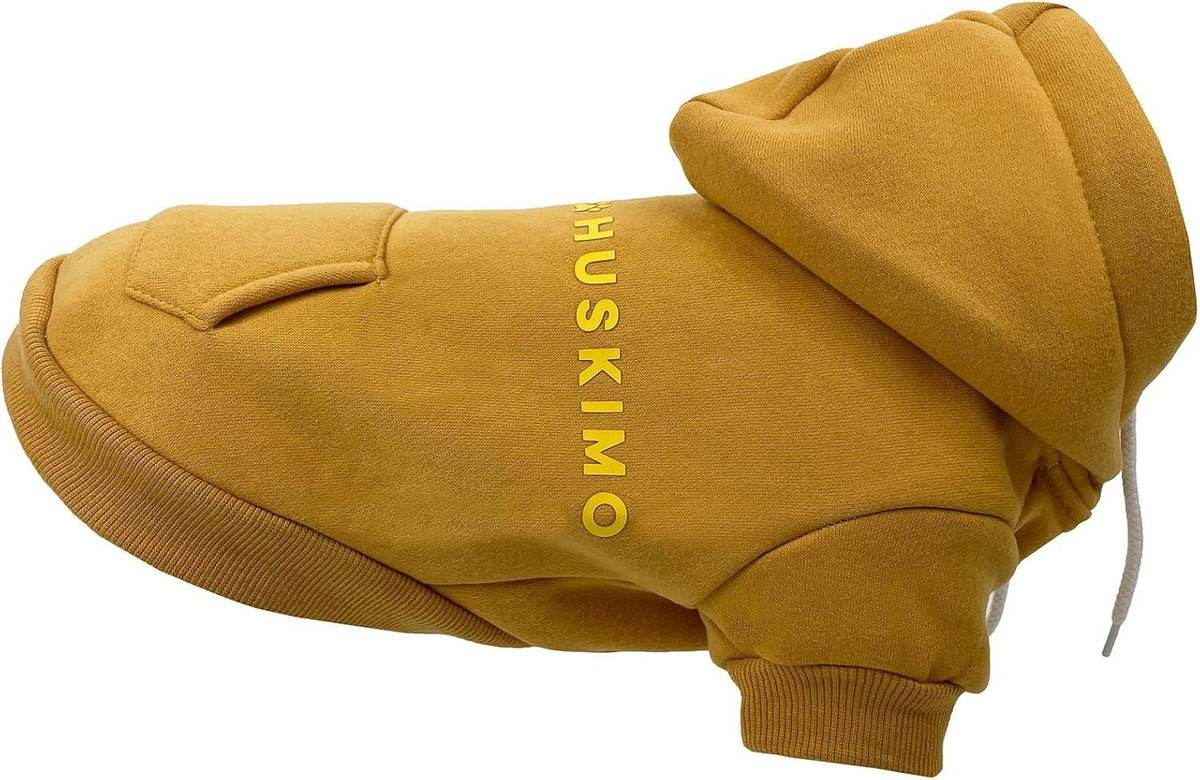 Mt Baw Baw Dog Hoodie, Mustard, 46Cm