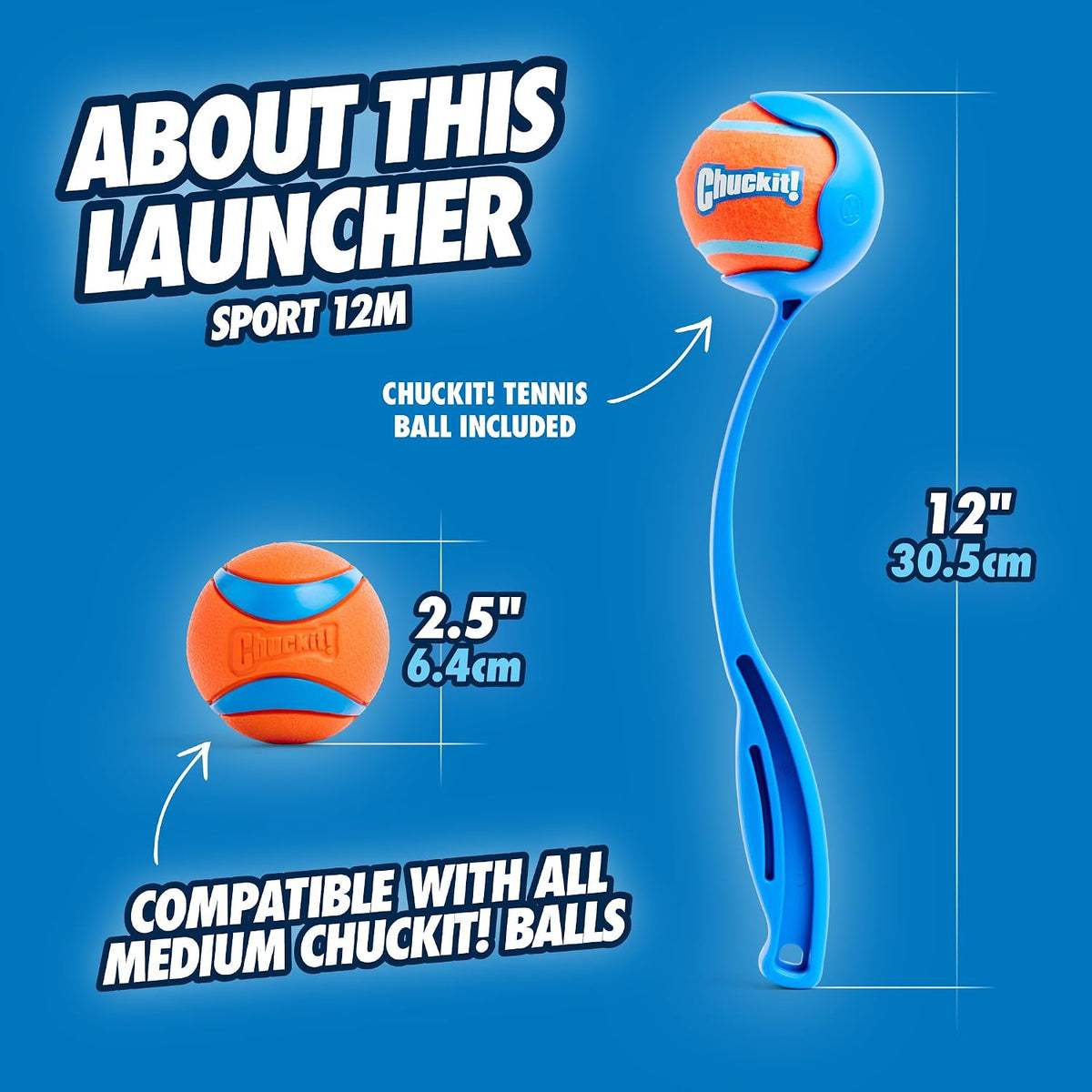 Sport Launcher 12M, Assorted,1 Count (Pack of 1)