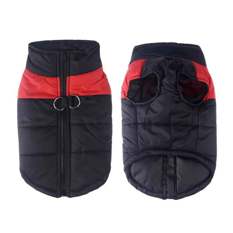 Winter Pet Dog Clothes Warm Big Dog Coat Puppy Clothing Waterproof Pet Vest Jacket for Small Medium Large Dogs Golden Retriever