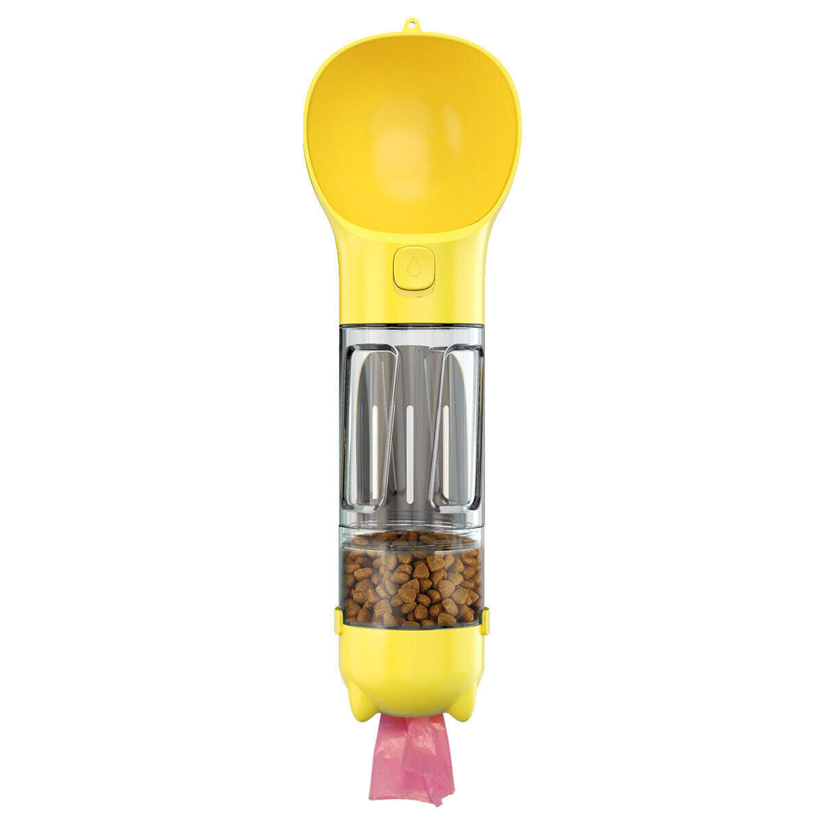 Portable Pet Water Bottle Dog Travel Bowl Dispenser Waste Disposal Bags Outdoor